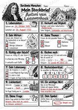 Antoni van Leeuwenhoek – Steckbrief & Infotext für die Grundschule | Berühmte Persönlichkeiten | Sachunterricht – Materialseite 5