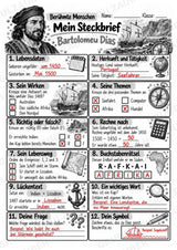 Bartolomeu Dias – Steckbrief & Infotext für die Grundschule | Berühmte Persönlichkeiten | Sachunterricht – Materialseite 5