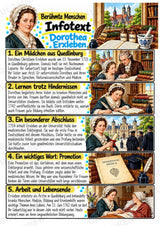 Dorothea Erxleben – Steckbrief & Infotext für die Grundschule | Berühmte Persönlichkeiten | Sachunterricht – Materialseite 2