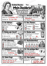 Dorothea Erxleben – Steckbrief & Infotext für die Grundschule | Berühmte Persönlichkeiten | Sachunterricht – Materialseite 5
