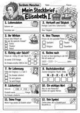 Elisabeth I – Steckbrief & Infotext für die Grundschule | Berühmte Persönlichkeiten | Sachunterricht – Materialseite 4