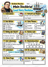 Ernest Shackleton – Steckbrief & Infotext für die Grundschule | Berühmte Persönlichkeiten | Sachunterricht – Materialseite 3