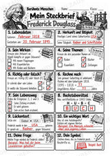 Frederick Douglass – Steckbrief & Infotext für die Grundschule | Berühmte Persönlichkeiten | Sachunterricht – Materialseite 5