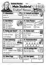 Fridtjof Nansen – Steckbrief & Infotext für die Grundschule | Berühmte Persönlichkeiten | Sachunterricht – Materialseite 4