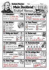 Fridtjof Nansen – Steckbrief & Infotext für die Grundschule | Berühmte Persönlichkeiten | Sachunterricht – Materialseite 5