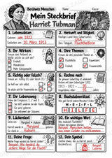 Harriet Tubman – Steckbrief & Infotext für die Grundschule | Berühmte Persönlichkeiten | Sachunterricht – Materialseite 5