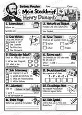 Henry Dunant – Steckbrief & Infotext für die Grundschule | Berühmte Persönlichkeiten | Sachunterricht – Materialseite 4