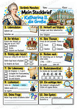 Katharina Grosse – Steckbrief & Infotext für die Grundschule | Berühmte Persönlichkeiten | Sachunterricht – Materialseite 3