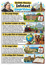 Koenigin Victoria – Steckbrief & Infotext für die Grundschule | Berühmte Persönlichkeiten | Sachunterricht – Materialseite 2