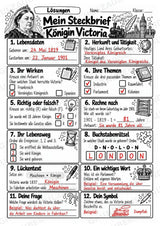 Koenigin Victoria – Steckbrief & Infotext für die Grundschule | Berühmte Persönlichkeiten | Sachunterricht – Materialseite 5