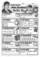 Nellie Bly – Steckbrief & Infotext für die Grundschule | Berühmte Persönlichkeiten | Sachunterricht – Materialseite 4