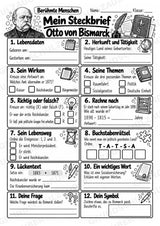 Otto von Bismarck – Steckbrief & Infotext für die Grundschule | Berühmte Persönlichkeiten | Sachunterricht – Materialseite 4