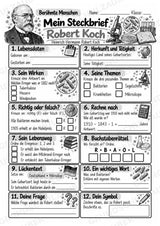 Robert Koch – Steckbrief & Infotext für die Grundschule | Berühmte Persönlichkeiten | Sachunterricht – Materialseite 4