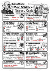 Robert Koch – Steckbrief & Infotext für die Grundschule | Berühmte Persönlichkeiten | Sachunterricht – Materialseite 5