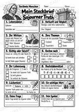 Sojourner Truth – Steckbrief & Infotext für die Grundschule | Berühmte Persönlichkeiten | Sachunterricht – Materialseite 4