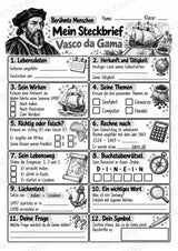 Vasco da Gama – Steckbrief & Infotext für die Grundschule | Berühmte Persönlichkeiten | Sachunterricht – Materialseite 4