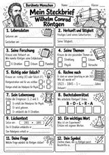 Wilhelm Conrad Roentgen – Steckbrief & Infotext für die Grundschule | Berühmte Persönlichkeiten | Sachunterricht – Materialseite 4