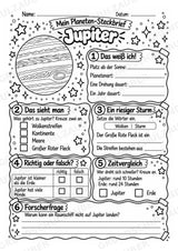 Jupiter – Steckbrief und Lesetext | Planeten & Sonnensystem für die Grundschule – Materialseite 4