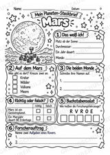 Mars – Steckbrief und Lesetext | Planeten & Sonnensystem für die Grundschule – Materialseite 4