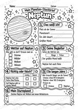 Neptun – Steckbrief und Lesetext | Planeten & Sonnensystem für die Grundschule – Materialseite 4