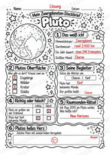Pluto – Steckbrief und Lesetext | Planeten & Sonnensystem für die Grundschule – Materialseite 5